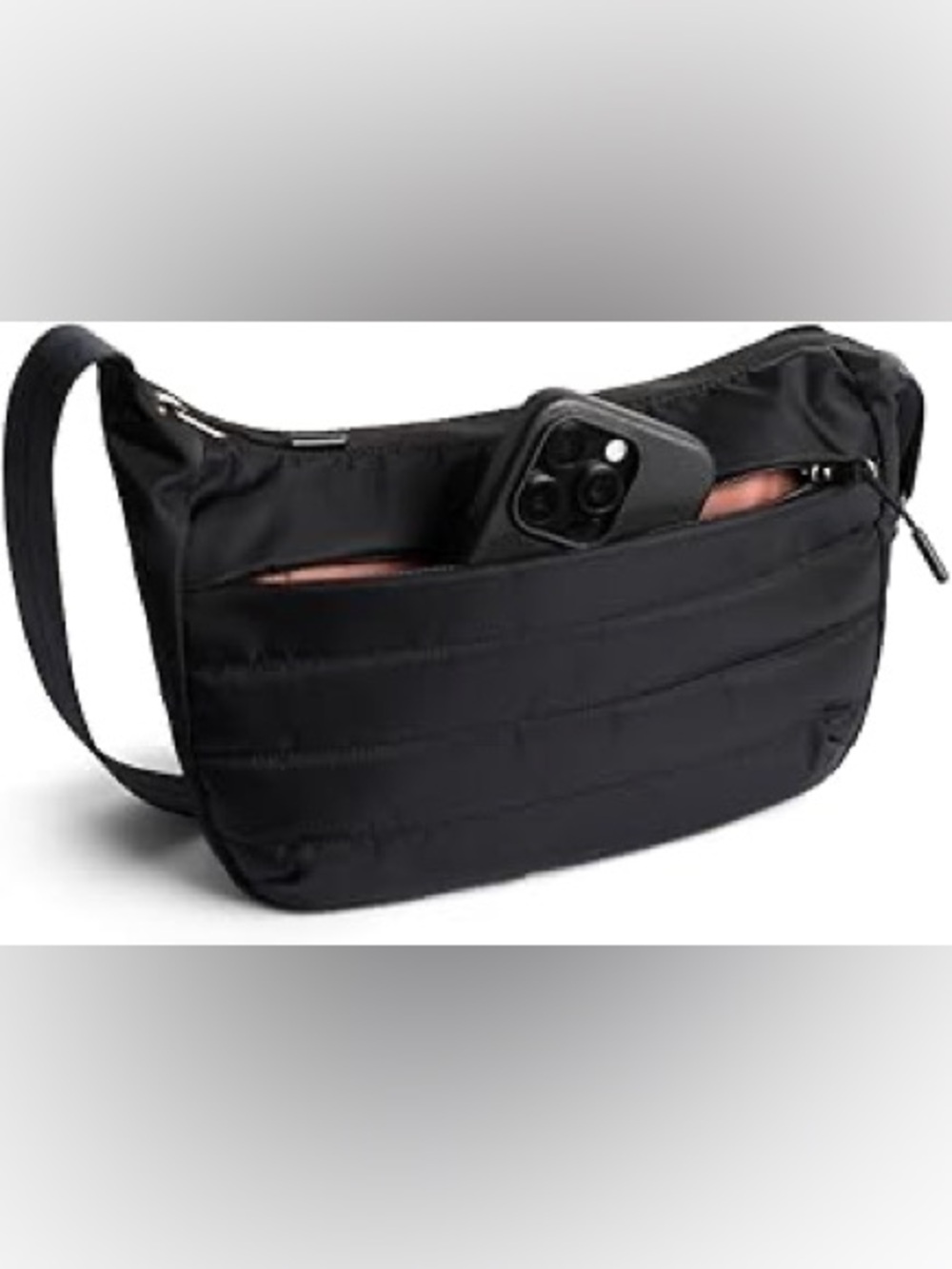 Bellroy 7 liters  Crescent Black Men’s Crossbody Sling Bag - Minimal Design